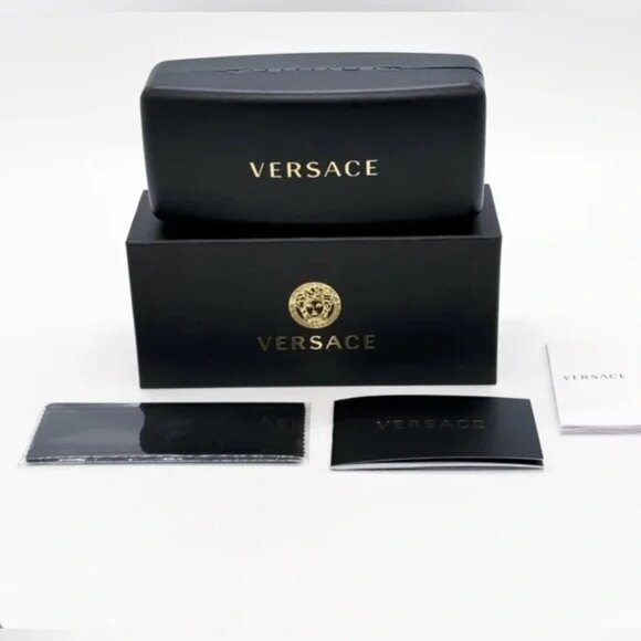 NEW VERSACE VE2227 1410/5A SUNGLASSES GOLD WOMEN EYEWEAR VERSACE VE2227 14105A